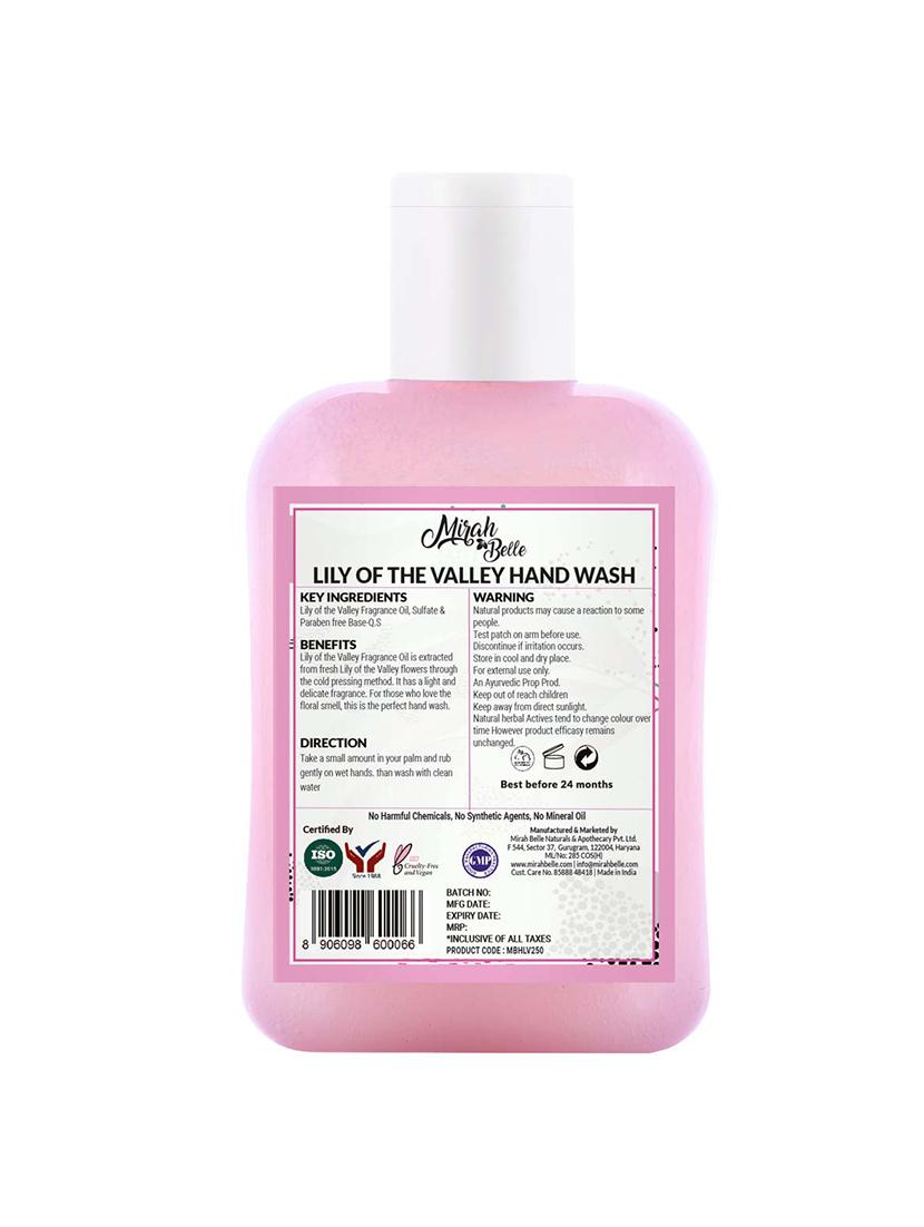 lily of the valley - natural hand wash - sulfate & paraben free (250 ml) - 18107890 - Zoom Image - 2