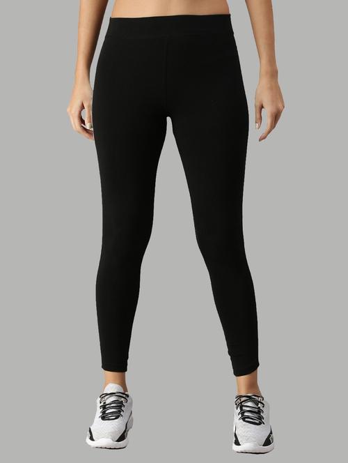 black cotton legging - 18109140 - Very Small Image - 1