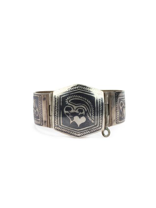 silver cuffs bracelet - 18109595 - Standard Image - 1