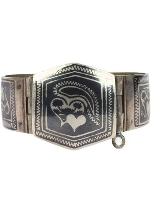 silver cuffs bracelet - 18109595 - Standard Image - 3