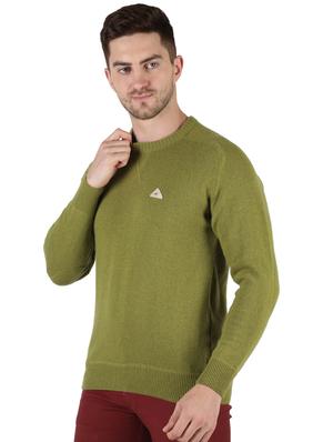 green wool pullover - 18110690 - Standard Image - 2