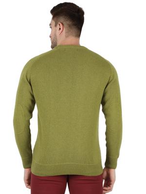green wool pullover - 18110690 - Standard Image - 3