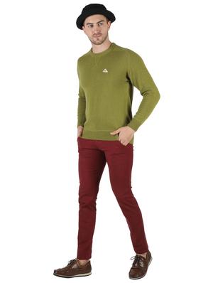 green wool pullover - 18110690 - Standard Image - 4