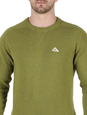 green wool pullover - 18110690 - Standard Image - 5