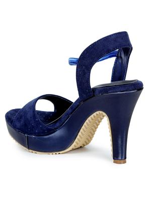 blue synthetic sandals - 18111347 - Standard Image - 3