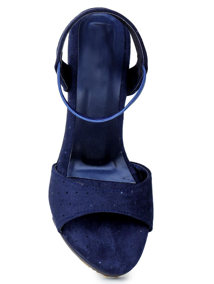 blue synthetic sandals - 18111347 - Zoom Image - 4