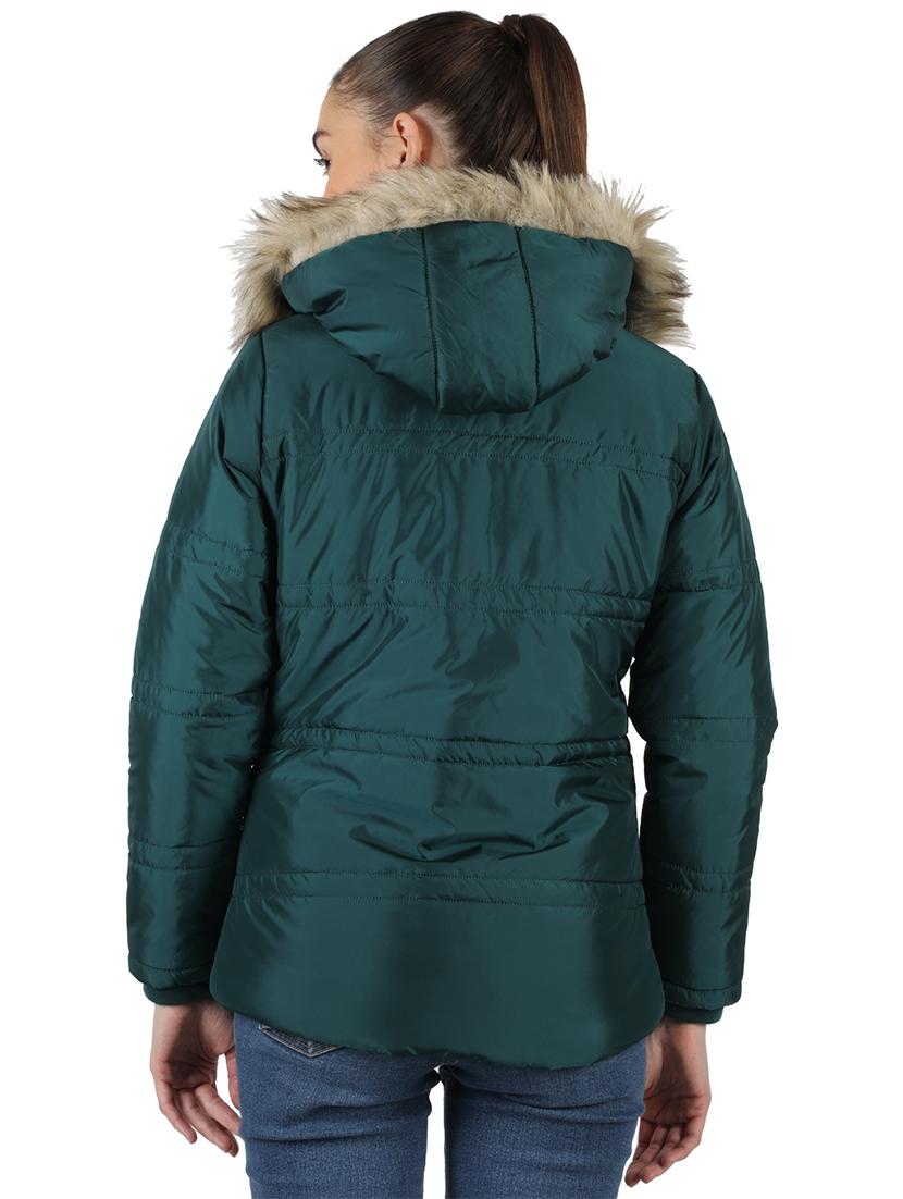 brown cotton blend jacket - 18111409 - Zoom Image - 3