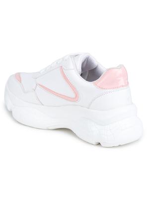 white lace-up sneaker - 18111508 - Standard Image - 3