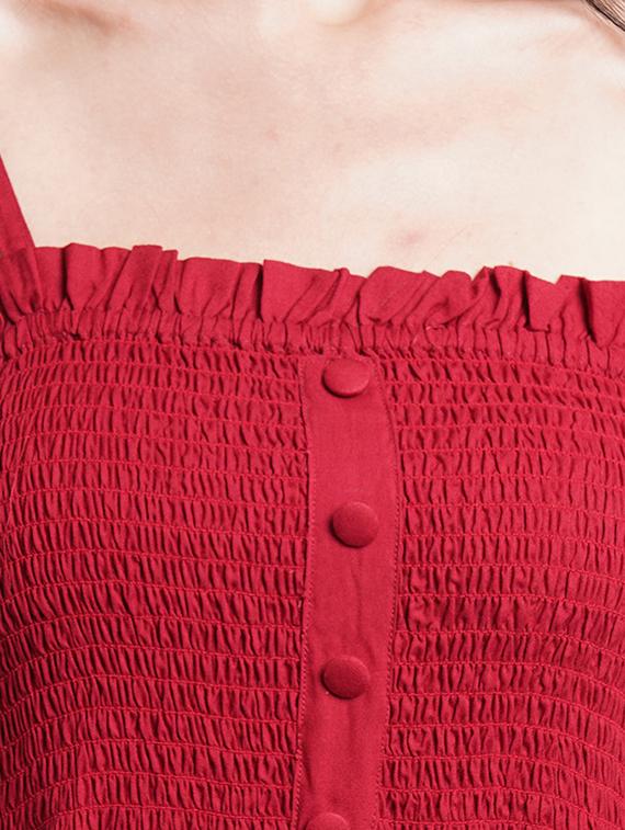 cami neck solid jumpsuit - 18112898 - Zoom Image - 4