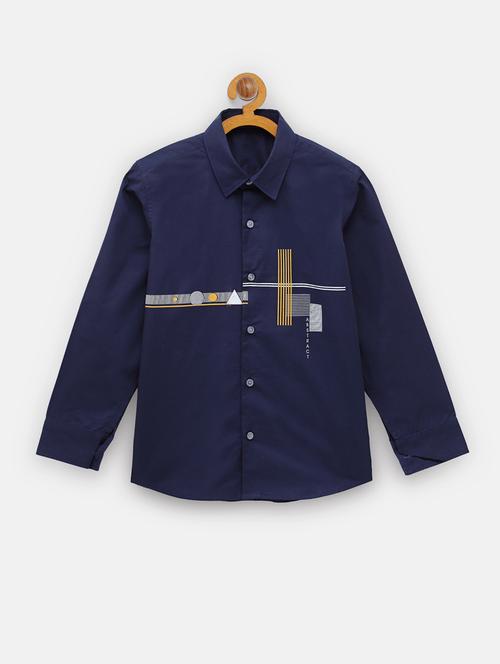 long sleeved printed shirt - 18114131 - Very Small Image - 1