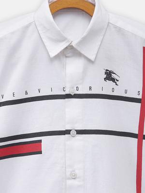 long sleeved printed shirt - 18114132 - Standard Image - 4