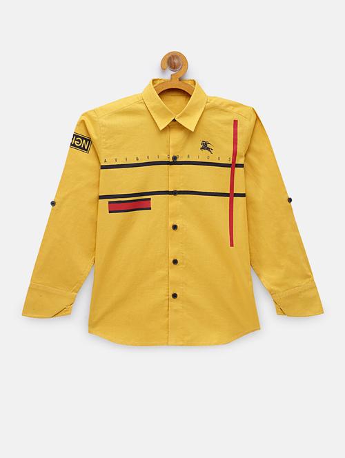long sleeved printed shirt - 18114133 - Standard Image - 1