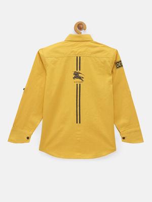 long sleeved printed shirt - 18114133 - Standard Image - 2