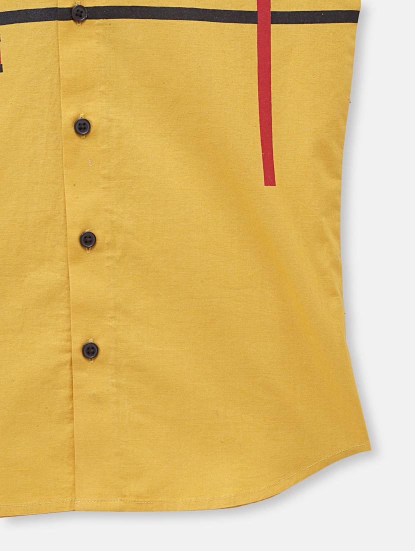 long sleeved printed shirt - 18114133 - Zoom Image - 4