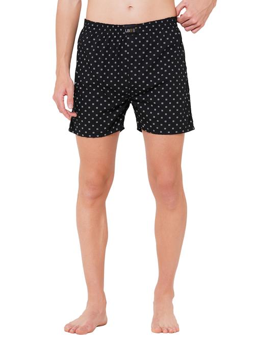 black printed boxer - 18114154 - Very Small Image - 1