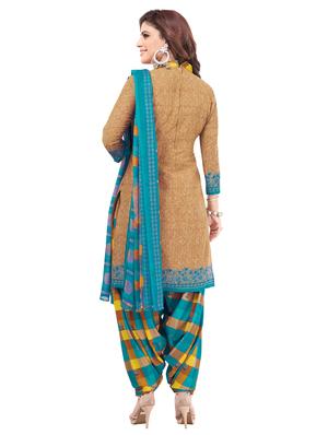 set of 2 printed unstitched suit set - 18114716 - Standard Image - 3