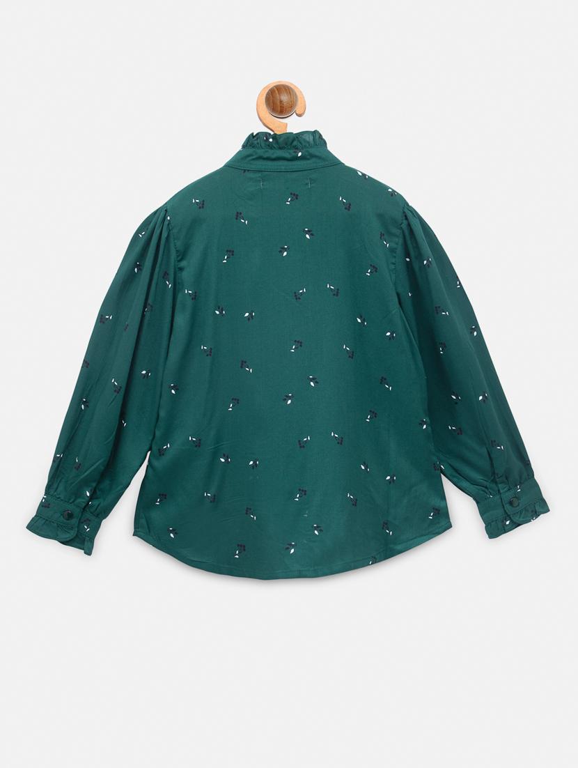 long sleeved printed top - 18117433 - Zoom Image - 2