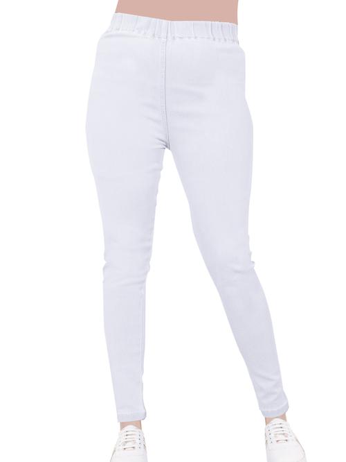 beautiful denim jeggings for elegant ladies, - 18117542 - Standard Image - 1