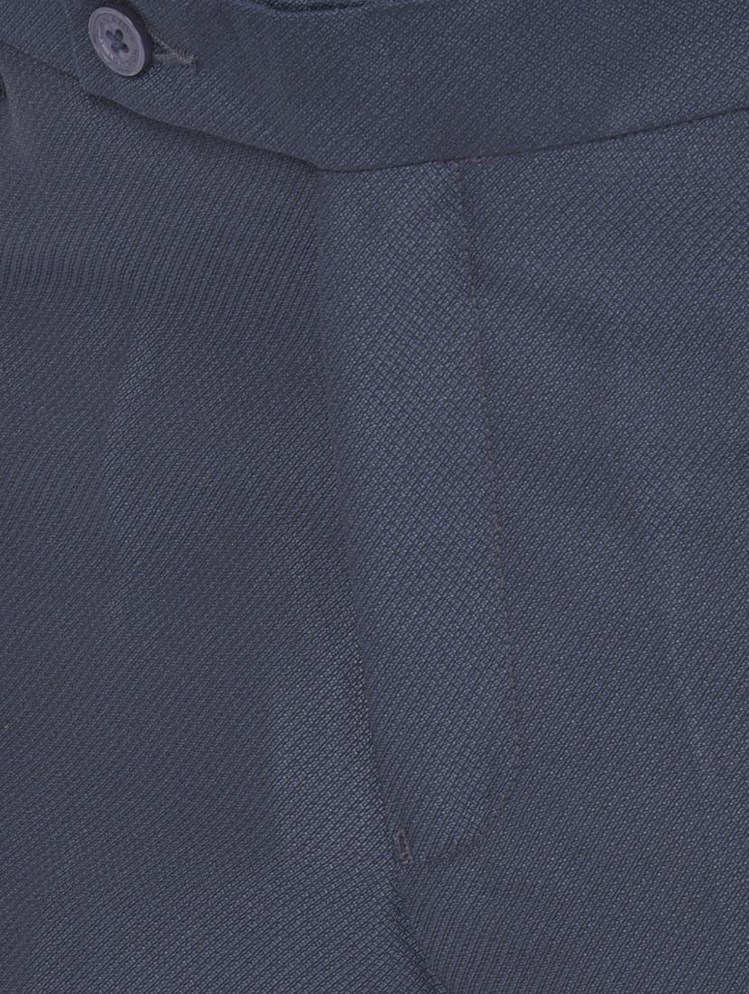 navy blue polyester blend single breasted suit - 18117655 - Zoom Image - 5