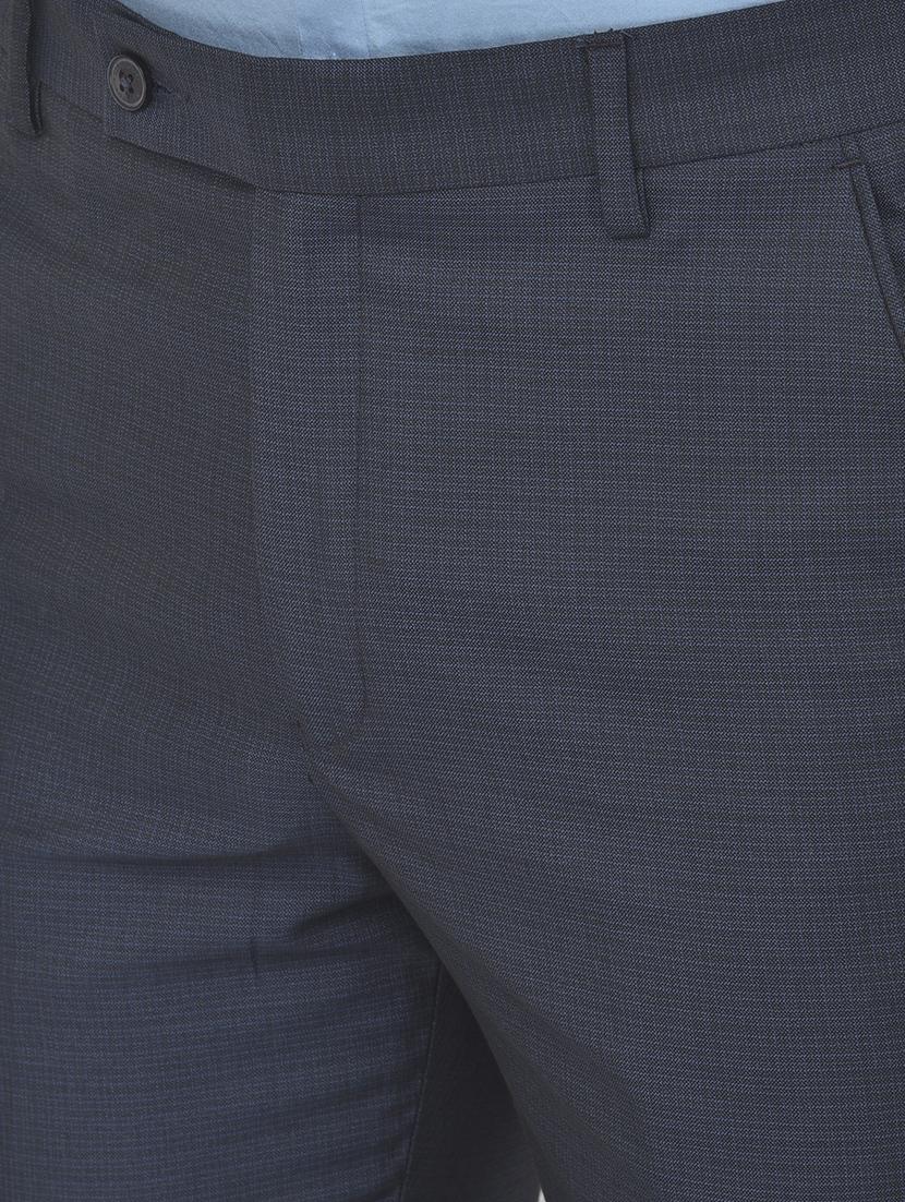 blue polyester blend single breasted suit - 18117658 - Zoom Image - 5