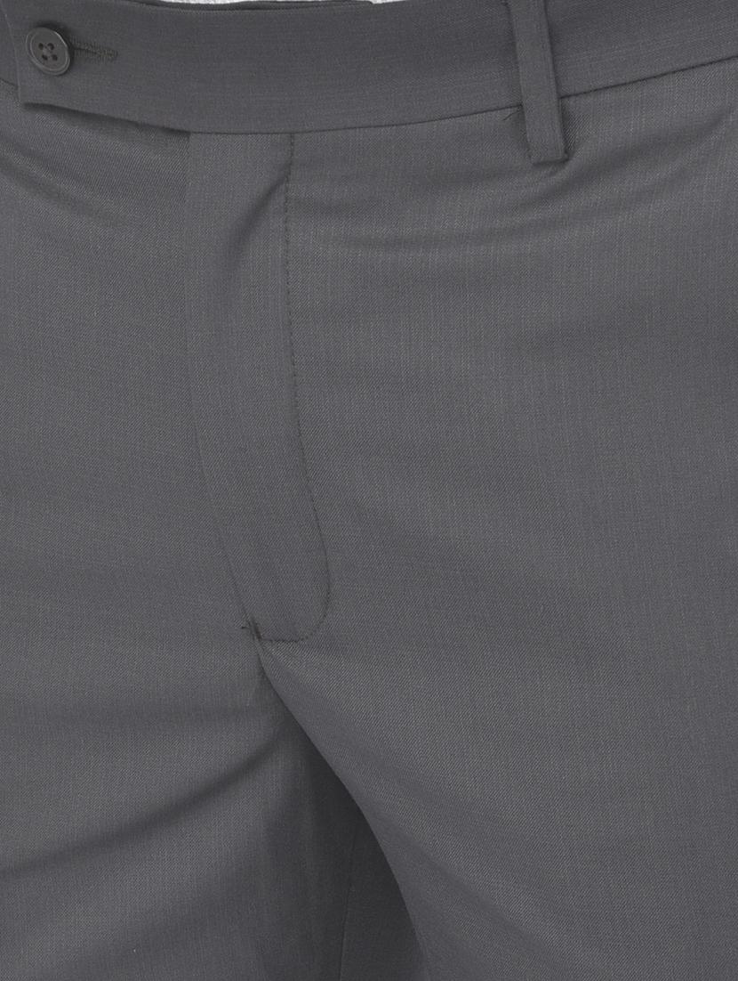 grey polyester blend single breasted suit - 18117666 - Zoom Image - 5