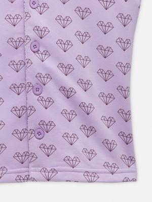 purple pyjama set nightwear - 18117716 - Standard Image - 5