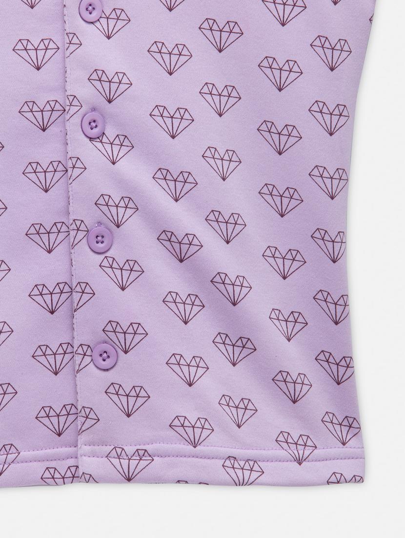 purple pyjama set nightwear - 18117716 - Zoom Image - 5