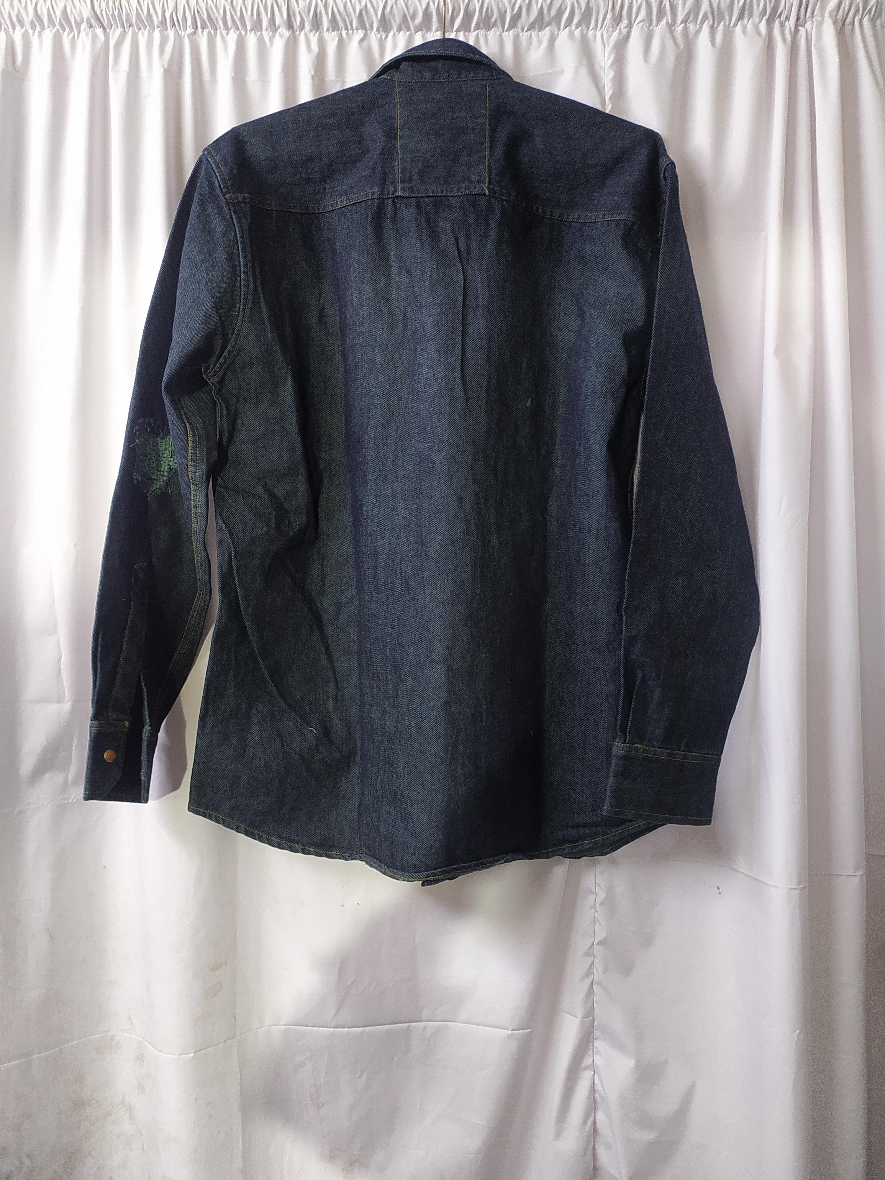 denim jacket for man blue - 18120381 - Zoom Image - 2