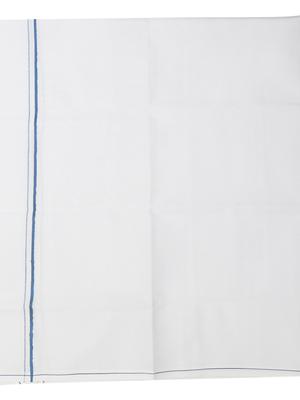 traditional men's 2 mtr white dhoti - 18137941 - Standard Image - 2