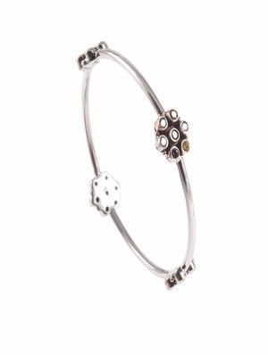 handcrafted embellished bangle - 18137950 - Standard Image - 3