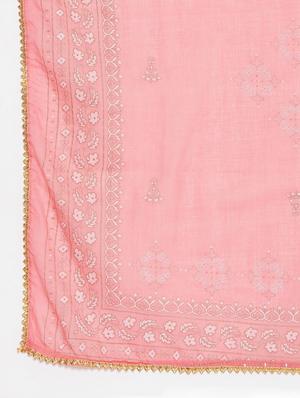 peach rayon kurta pant set - 18141639 - Standard Image - 7