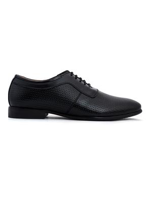 black leather laceup oxfords - 18143554 - Standard Image - 2