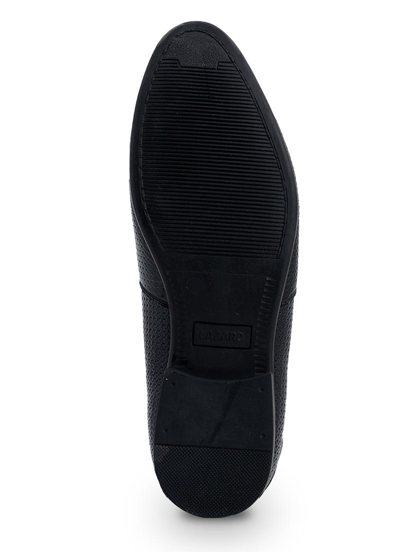 black leather laceup oxfords - 18143554 - Zoom Image - 5
