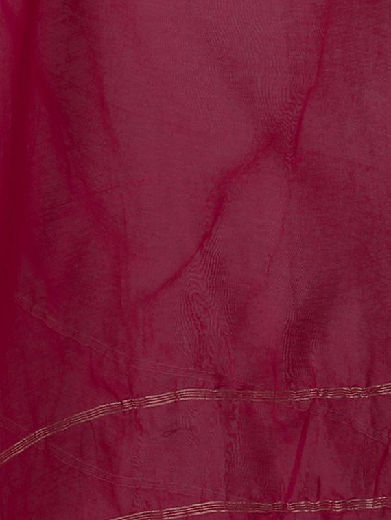 fuchsia rayon kurta churidaar set - 18145201 - Zoom Image - 5