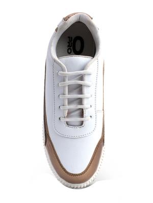 white lace-up casual shoe - 18145313 - Standard Image - 4