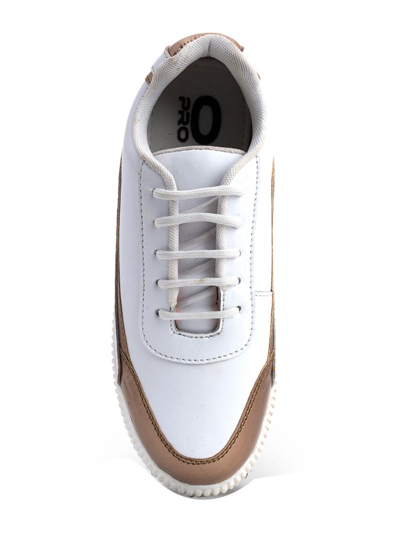white lace-up casual shoe - 18145313 - Zoom Image - 4