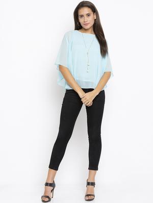 boat neck cape top - 18146824 - Standard Image - 4
