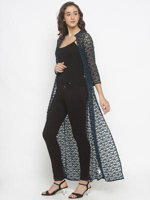 green lace shrug - 18146897 - Standard Image - 2
