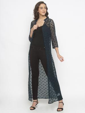 green lace shrug - 18146897 - Standard Image - 3