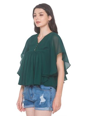 gather detail solid top - 18146932 - Standard Image - 2