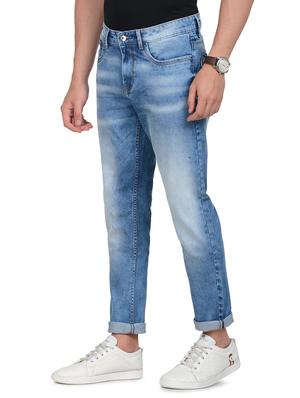 light blue denim washed jeans - 18150732 - Standard Image - 2