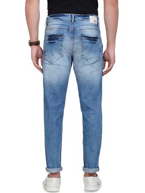 light blue denim washed jeans - 18150732 - Standard Image - 3