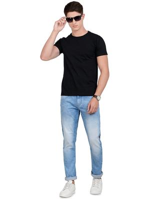light blue denim washed jeans - 18150733 - Standard Image - 4