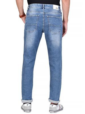 light blue denim washed jeans - 18150742 - Standard Image - 3