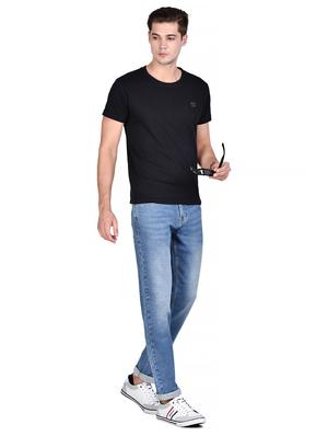 light blue denim washed jeans - 18150742 - Standard Image - 4