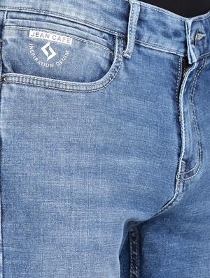 light blue denim washed jeans - 18150742 - Standard Image - 5