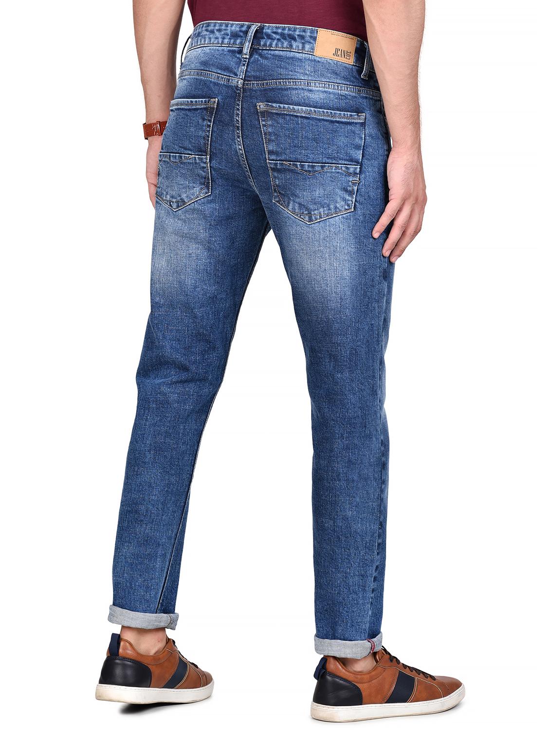 dark blue denim washed jeans - 18150743 - Zoom Image - 3