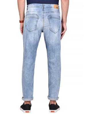 light blue denim washed jeans - 18150750 - Standard Image - 3