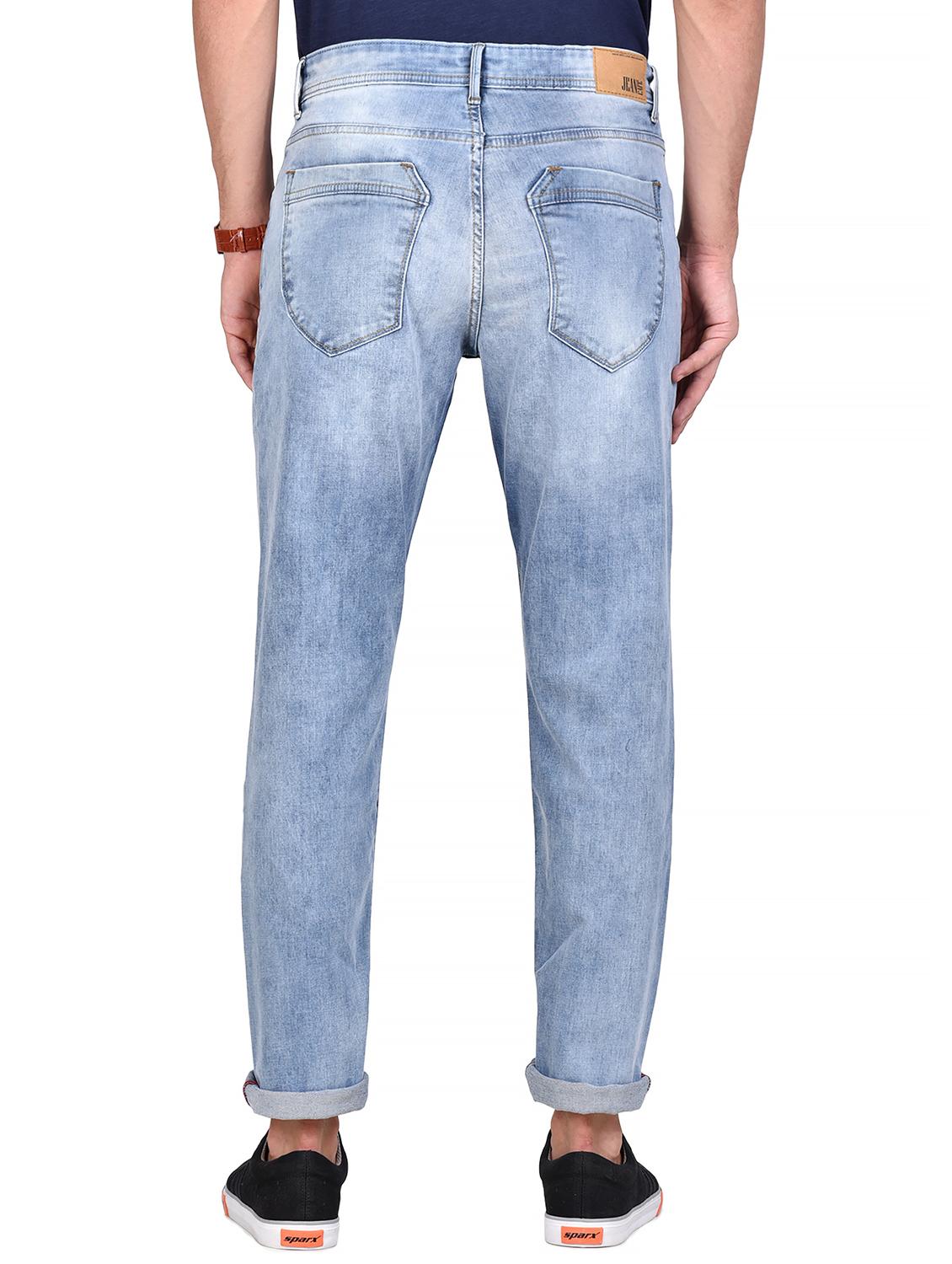 light blue denim washed jeans - 18150750 - Zoom Image - 3