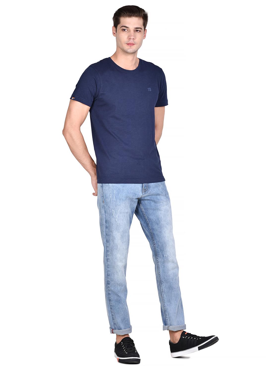 light blue denim washed jeans - 18150750 - Zoom Image - 4